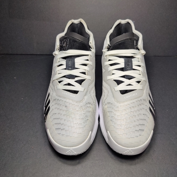 Adidas D.O.N. Issue 4 Basketball Black White Sneaker Mens Shoes Size 13 - Picture 2 of 11